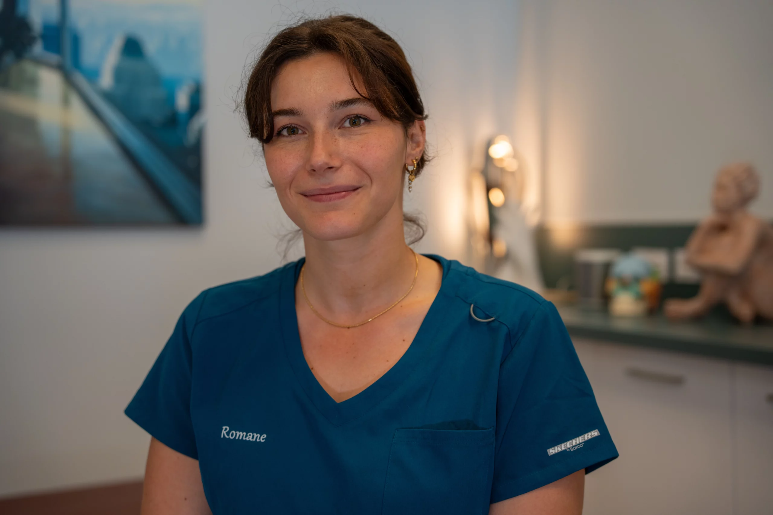 Portrait photo de Romane Le Pochat, ostéopathe